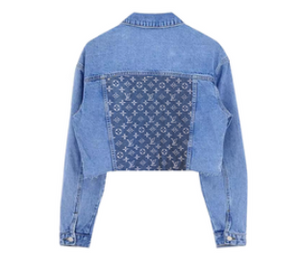 LV Blue Denim Jacket