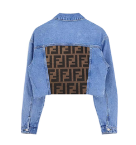 FF Brown Denim Jacket