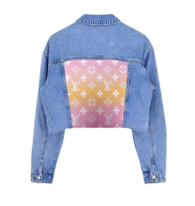 LV Multi Colour Denim Jacket