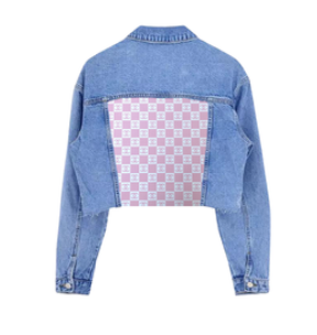 CC Pink Denim Jacket