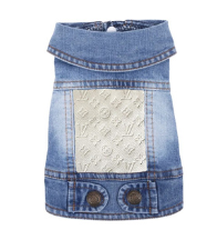 LV White Pet Denim