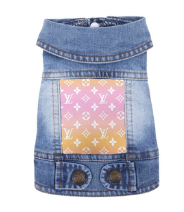 LV Multi Colour Pet Denim
