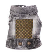 LV Brown Pet Denim