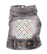 LV Multi Colour Pet Denim