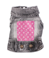 LV Hot Pink Pet Denim
