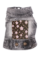 LV Floral Pet Denim