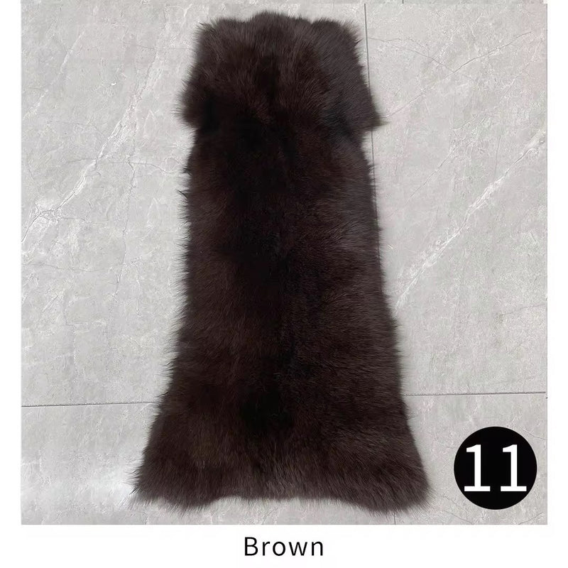 Kids Unisex Fox Fur Vest